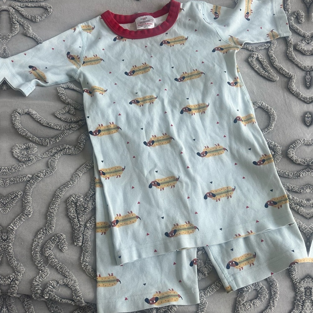 Hanna Andersson weiner dog pjs